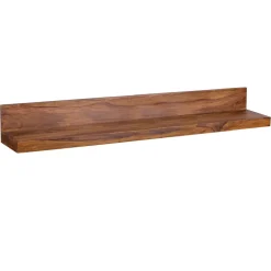Wandregal Massivholz Landhausstil 140 cm Naturprodukt