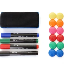Whiteboard Zubehör MCW-C93, Memoboard-Set Magnet Boardmarker Schwamm