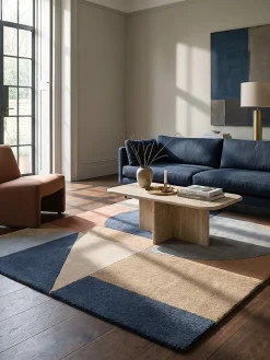 Wollteppich geometrisch Pastell-Bunt 200 x 290 cm - DEBEN | Kadima