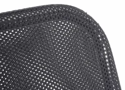 4x Besucherstuhl Tucson, Konferenzstuhl stapelbar, Stoff/Textil ~ Sitz grau, Rückenfläche grau